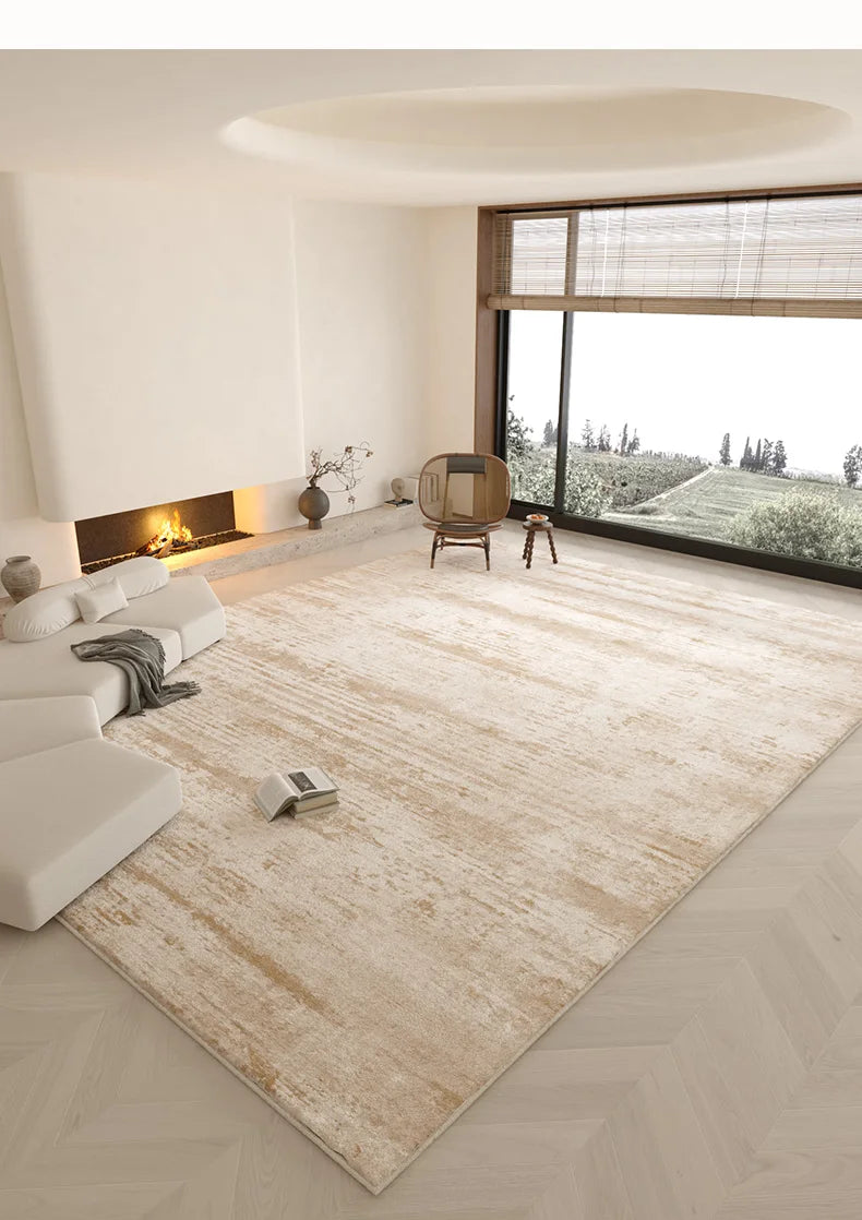 Maillard Style Carpets for Living Room Fluffy Soft Bedroom Decor Plush Carpet Luxury Cloakroom Thick Rug Large Area Washable Mat