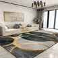 Modern Golden Geometric Carpet for Living Room Large Area Decoration Home Rugs for Bedroom Soft Non-slip 200x300 Lounge Sofa Mat