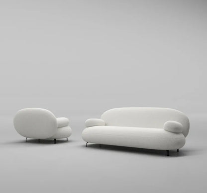Conference Lazy Living Room Sofas Minimalist Luxury Floor Lounge Sofas Individual Designer Hallway Wood Divano Home Furniture