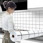 Kitchen Stove Oil-proof Sticker Waterproof High Temperature Resistant Wallpapers Kitchen Decoration Self Adhesive Contact Paper