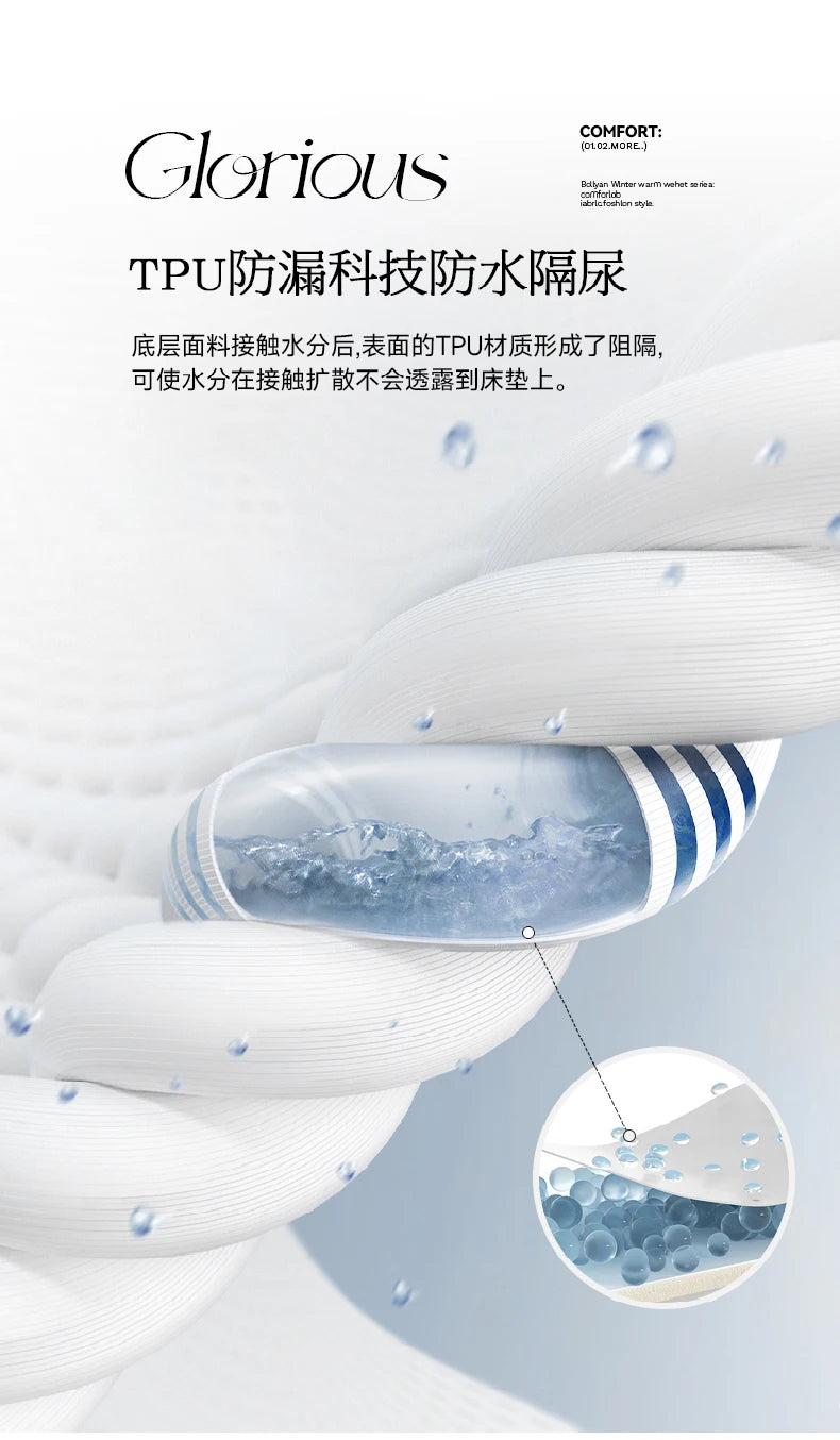Rayon Satin Waterproof Fitted Sheet Silky Solid Color Bed Sheet Elastic Band Sheets Smooth Bedsheet Mattress Cover