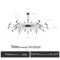 Living room lamp, new light luxury bedroom chandelier Nordic lamps modern minimalist atmosphere For home dining room Lights