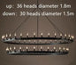 Modern American Retro Iron Pendant Lamp Vintage Industrial Led Droplight Round Cafe Restaurant Bar Knight Candle Chandelier