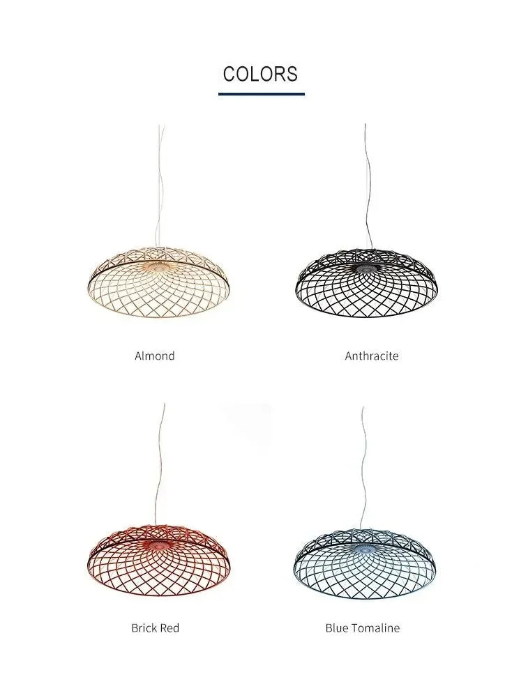 Designer Skynest Pendant Light Foscarini Mesh Macaron Lamp Living Room Staircase Restaurant Bar Chandelier Home Decor Aesthetic