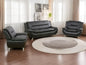 Creamy White Leather Couches for Living Room, Sectional Sofa Living Room Furniture Sets, Sofa and Loveseat Set, Sofa Couch Set