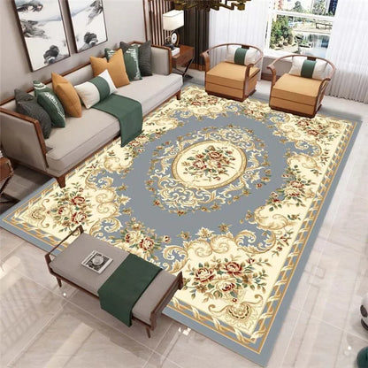 Classic  Carpets For Living Room  Area Rugs Home Decor Sofa Table Non-Slip Bedroom Floor Mats