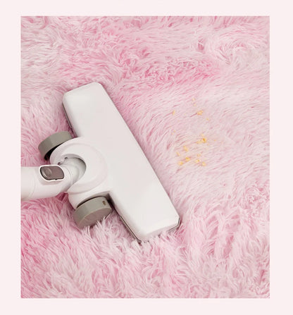 Pink Kids Carpet For Girls Bedroom Decoration Nordic large Living Room's Rugs Fluffy Hall Carpets Soft Plush Nursery Play Mats