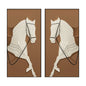 Modern Luxury Horses Canvas Posters and Prints Wall Art Entrance Decorative Painting Porch Living Room Home Decor Cuadros