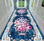 Luxury Classic Style Lobby Long Corridor Carpet Floral Wedding Passageway Large Area Rug Comfortable Washable Non-slip Floor Mat