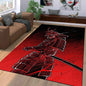 15 Size Samurai Spirits Pattern Rug Carpet for Living Room Bathroom Mat Creative Doormat Carpet for Bedroom Home Decor Play Mat