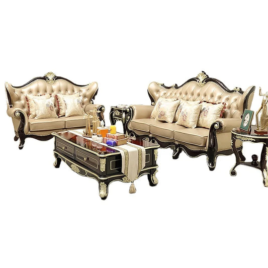 Antique living room sofa Royal part sofa Classic European sofa cover