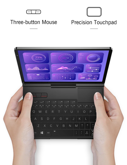 New 2025 version In stock! Original GPD Pocket 4 8.8-inch AMD AI 9 HX 370 64GB RAM 2TB NVMe Mini Laptop Computer for business