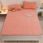 Fleece Topper Mattress Foldable Pad Sleeping Mat on The Floor Tatami Orthopedic Pillow Top Double Bed Bedroom Furniture Futon