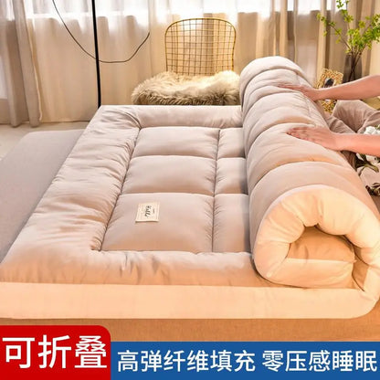 Soft comfortable mattress home thickened ultra-soft dormitory student single double mattress tatami floor sleeping mat