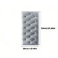 3D Wall Stickers Wallpaper Self-adhesive Thicken Tatami Anti-collision Wall Mat Pad Kids Bedroom Living Room Soft Foam Cushion