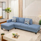 Cars Sofa for Living Room Set 3 Piece Modern Decor Loveseat Set with Arms and Nailhead,Includes Couch and A