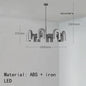 Cirkus scandinavian pendant light LED U-shaped tube chandelier Simple creative lamp Living Room Decoration restaurant lights
