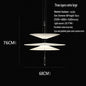 Modern Flying Saucer LED Pendant Lights Personality Home Decor Hanging Lamp Dining Table Bar Living Room Artistic UFO Chandelier