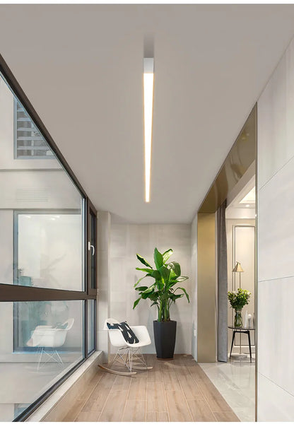 Ceiling lamps for kitchen, living room, ceiling lights led bedroom, dining room, Nordic modern aisle, balcony strip light