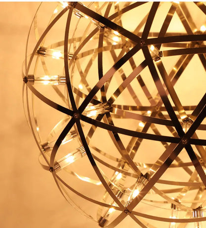 Chandelier Shop Commercial Spark Ball Full Sky Star Milk Tea Shop Restaurant Exclusive Network Bar Creative Art Decoration Light