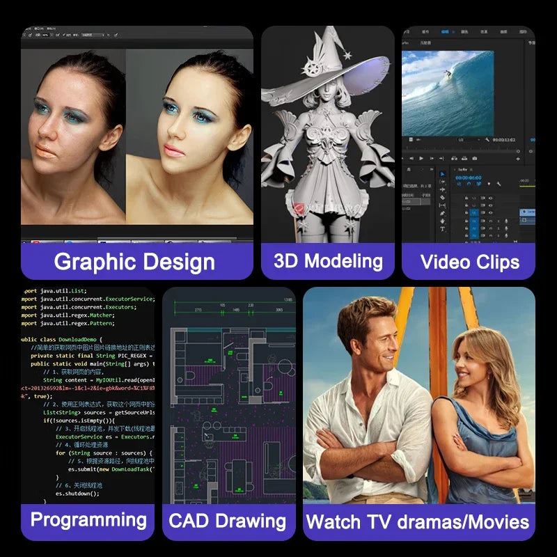 New 15.6" Inch Laptop Windows 11 Pro N5095 1920x1080 32GB+2048 GB Backlit Keyboard Portable Office Entertainment Laptop