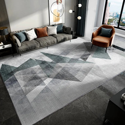 VIKAMA Light Luxury HomeLiving Room Carpet Bedroom Full Sofa Dirt Resistant And easy to care for crystal velvet carpet