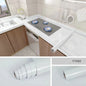 40cm Oil Fume Patch Kitchen Cabinet Storage Fire Resistance Waterproof Wall Stickers Thermal Insulation Self-adhesive Wallpaper