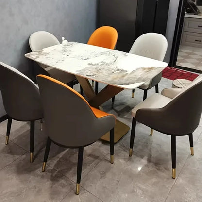 Luxury Dining Table Manger Chair Set Living Room Console Table Dressing Gold Space Savers Multifunction Yemek Masaları Furniture