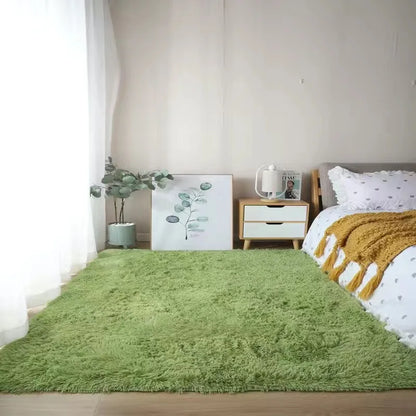 Pink Kids Carpet For Girls Bedroom Decoration Nordic large Living Room's Rugs Fluffy Hall Carpets Soft Plush Nursery Play Mats