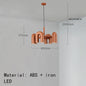 Cirkus scandinavian pendant light LED U-shaped tube chandelier Simple creative lamp Living Room Decoration restaurant lights