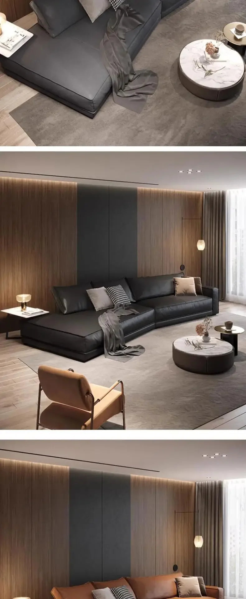 Large Filler Beige Sofas Wood Design Reclining Designer Luxury Couch Lounges Modular Nordic Sofa Perezoso Unique Furniture