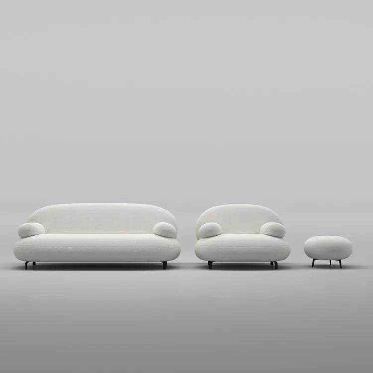 Conference Lazy Living Room Sofas Minimalist Luxury Floor Lounge Sofas Individual Designer Hallway Wood Divano Home Furniture