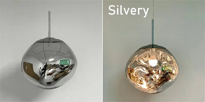 Nordic Lava Loft LED Pendant Light Modern Light PVC Lighting Living Room Indoor Decor Home Fixtures Kitchen Hanging Pendant Lamp