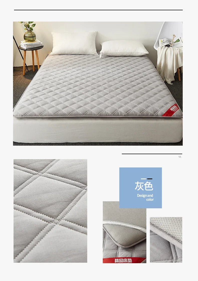 Folding Single Mattress Queen Size Portable Chinese Couple Mattress Hotel Comfortable Floor King Materassi Postmodern Furniture