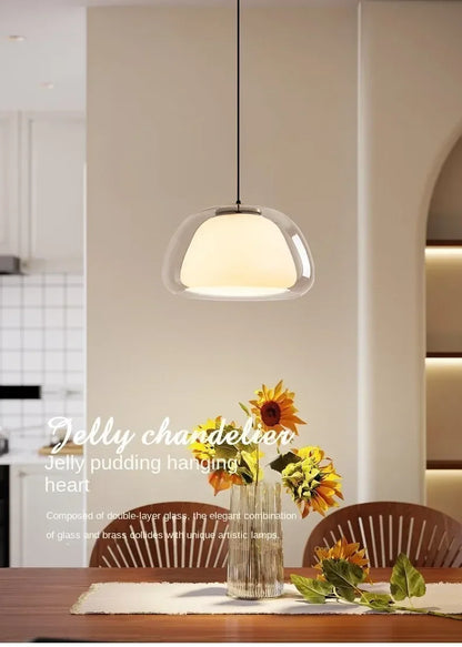 Lustre Glass Hanging Lamps Modern Luxury Home Decor Pendant Light Bedroom Living Room Kitchen Dining Table Cafe Suspend Fixture