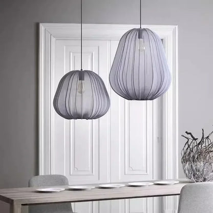Bolia Balloon Fabric Ceiling Lamps Silk White Ivory Lantern Chandelier Pendant Living Room Bedroom Restaurant Home Decorations