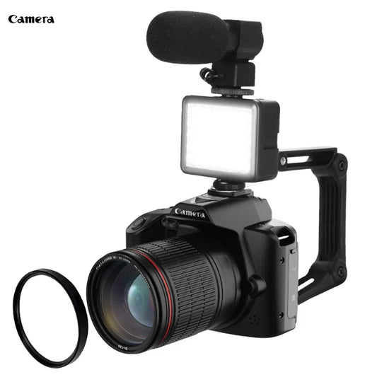 D5 Portable Camcorder Professional 4K HD Video Night Vision 64MP Cameras Photographer WIFI Digital DSLR Camera With 16X Zoom