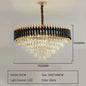 Luxury Modern Crystal Ceiling Chandelier For Living Room Lights Lustre Home Decor Indoor Lighting LED Dining Room Pendant Light