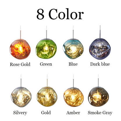 Nordic Lava Loft LED Pendant Light Modern Light PVC Lighting Living Room Indoor Decor Home Fixtures Kitchen Hanging Pendant Lamp