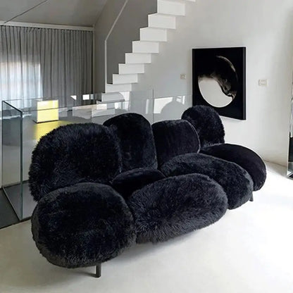 Pink Sofa Set Living Room Sectional Home Office Furniture Modern Luxury Elegant Single 3 Seater Sofa Individual Armchair
