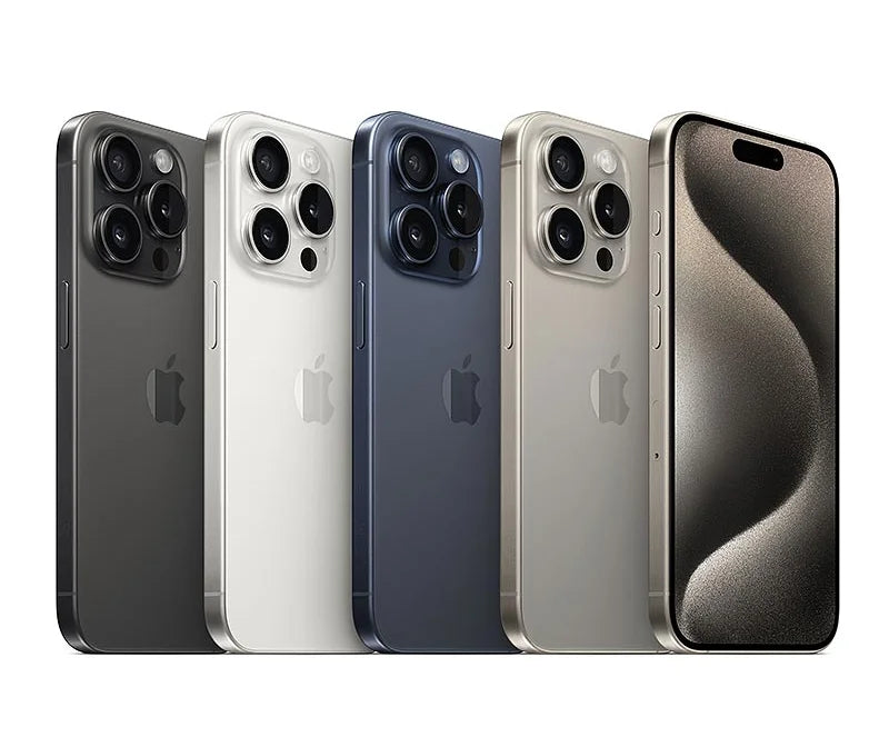 iPhone 15 Pro 128/256/512GB 1TB ROM Dual eSIM 8GB RAM 6.1" Original Super Retina OLED Face ID NFC A16 15Pro 5G Phone
