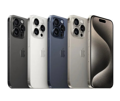 iPhone 15 Pro 128/256/512GB 1TB ROM Dual eSIM 8GB RAM 6.1" Original Super Retina OLED Face ID NFC A16 15Pro 5G Phone