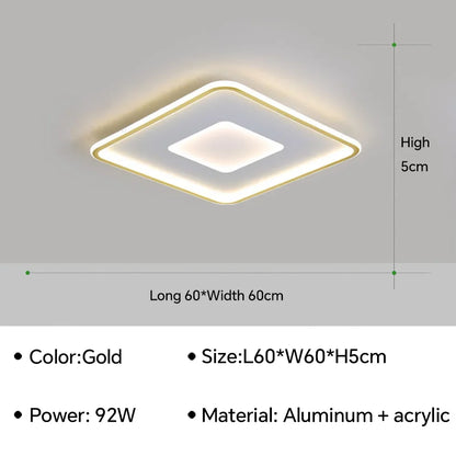 Modern LED Ceiling Light For Bedroom Living Dining Room Study Aisle Balcony Chandelier Indoor Home Decor Lighting Fixture Luster