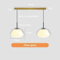 Lustre Glass Hanging Lamps Modern Luxury Home Decor Pendant Light Bedroom Living Room Kitchen Dining Table Cafe Suspend Fixture