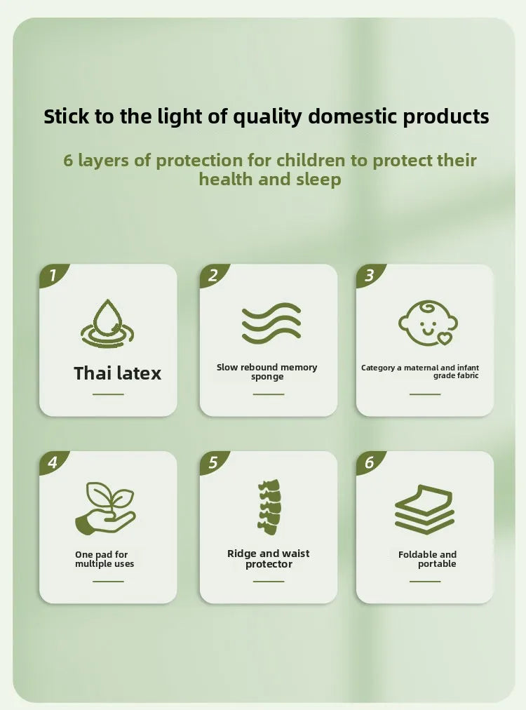 Mattress for home use, bedroom, latex sponge, soft mattress, dormitory, student, single mattress