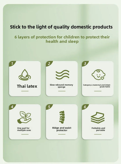 Mattress for home use, bedroom, latex sponge, soft mattress, dormitory, student, single mattress