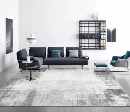 Light Luxury Splashing Ink Living Room Large Area Carpet Bedroom Decor Rugs Non-slip Floor Mat Lounge Rug Hotel Lobby Carpets