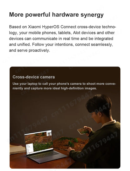 Xiaomi Redmi Book 14 Laptop Intel i5-13420H 16G 512G/1T SSD 14Inch 2.2K 60Hz Screen 38W Mi Portable Office Notebook