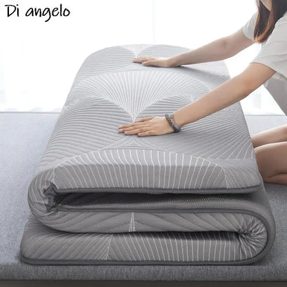 Elastic Stereoscopic Latex Mattress, Cushion, Home, Double, Foldable, Comfortable, Tatami Mat, Sleeping Pad, Soft Mattress, # SW