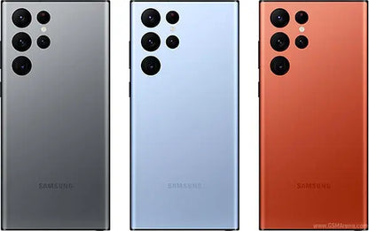 Samsung Galaxy S22 Ultra 5G S908U1 6.8" OLED 8/12GB RAM 128/256/512GB/1TB ROM Snapdragon NFC S22U eSIM Original  Phone